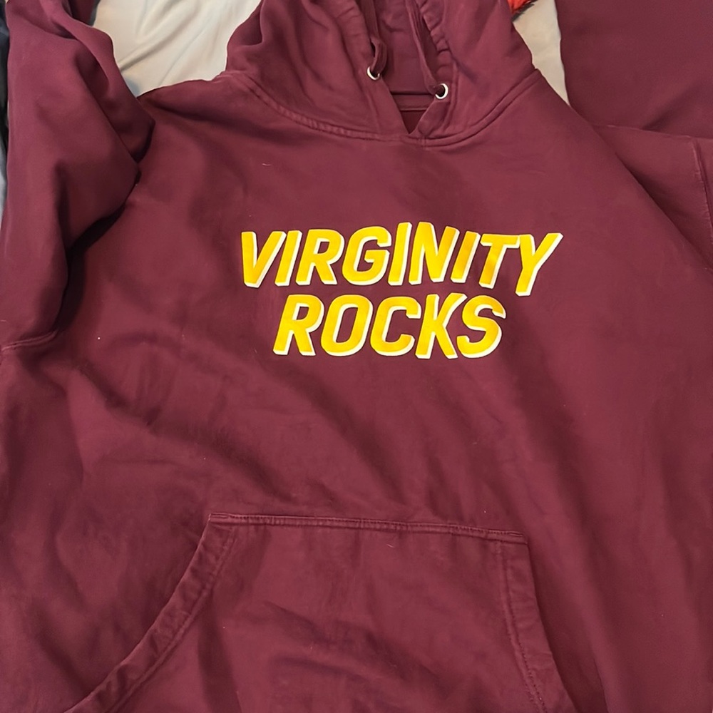 Virginity rocks hoodie by Danny Duncan famous YouTuber / cotton/ Kids Large